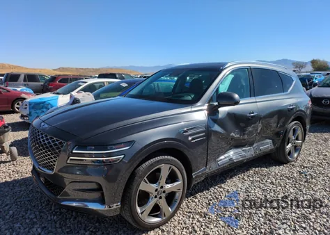 2021 Genesis Gv80 Base из США, поврежденный, VIN KMUHBDSB2MU061218